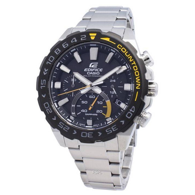 Casio Edifice EFS-S550DB-1AV EFSS550DB-1AV Chronograph Solar Men's Watch