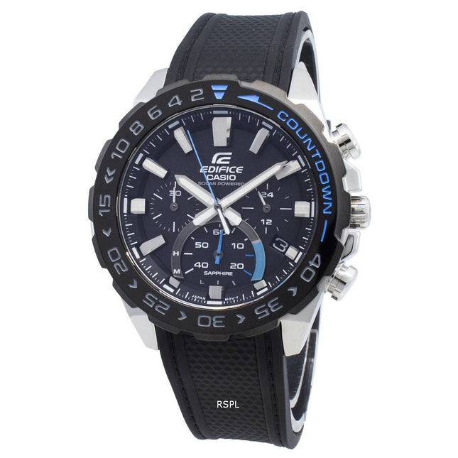 Casio Edifice EFS-S550PB-1AV EFSS550PB-1AV Chronograph Solar Men's Watch