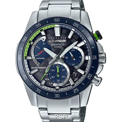 Casio Edifice Scuderia AlphaTauri Limited Edition Chronograph Solar EFS-S580AT-1A EFSS580AT-1 100M Mens Watch