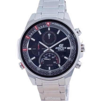 Casio Edifice Slim Analog Chronograph Solar EFS-S590D-1A EFSS590D-1 100M Men's Watch
