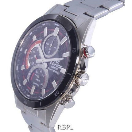Casio Edifice Chronograph Analog Solar Powered EFS-S610DB-1AV EFSS610DB-1 100M Men's Watch