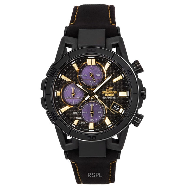 Casio Edifice Sospensione 50th Anniversary Limited Edition Analog Black Dial Solar EFS-S640ZE-1A 100M Men's Watch