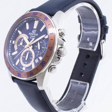Casio Edifice EFV-570L-2BV EFV570L-2BV Chronograph Quartz Men's Watch