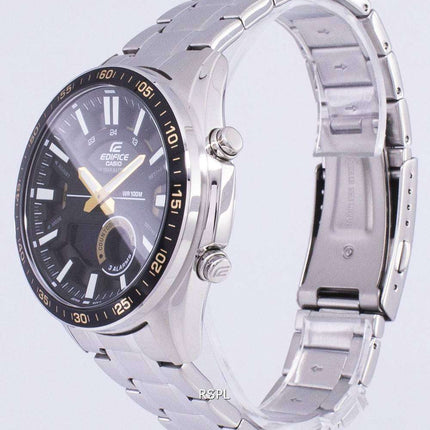 Casio Edifice World Time Quartz EFV-C100D-1BV EFVC100D-1BV Men's Watch