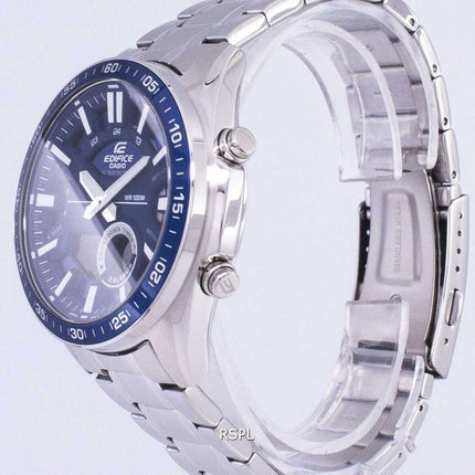 Casio Edifice Alarm Analog Quartz EFVC100D-2AV EFV-C100D-2AV Men's Watch