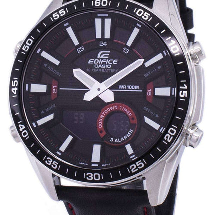 Casio Edifice Alarm Analog Digital Quartz EFVC100L-1AV EFV-C100L-1AV Men's Watch