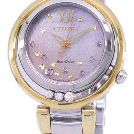 Citizen L Sunrise Eco-Drive Diamond Accent EM0324-58D Women's Watch