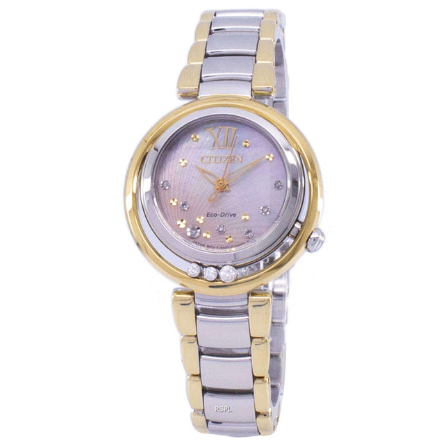 Citizen L Sunrise Eco-Drive Diamond Accent EM0324-58D Women's Watch