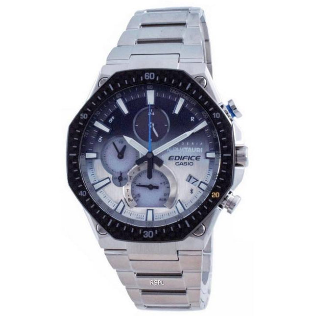 Casio Edifice Scuderia AlphaTauri Limited Edition Solar Powered Quartz EQB-1100AT-2A EQB1100AT-2 100M Men's Watch