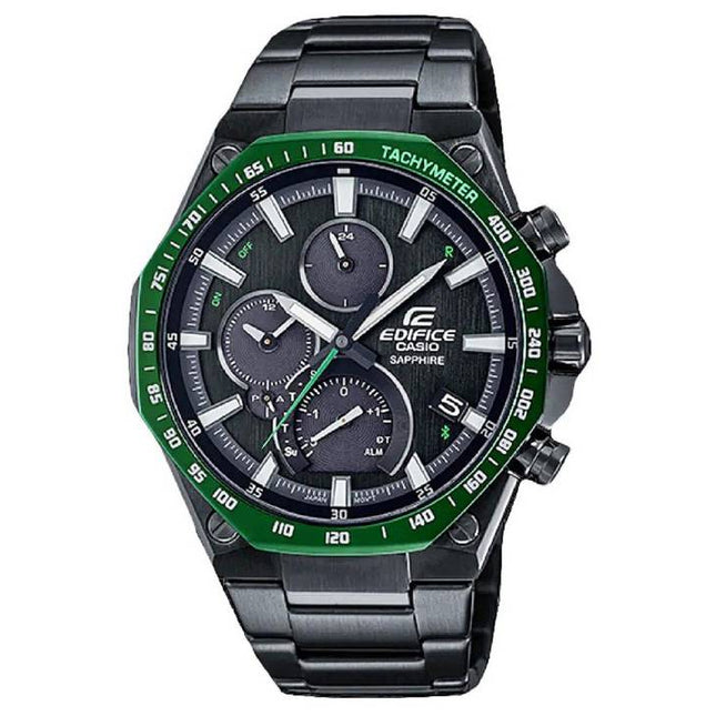 Casio Edifice Bluetooth Analog Stainless Steel Solar EQB-1100XDC-1A EQB1100XDC-1 100M Mens Watch