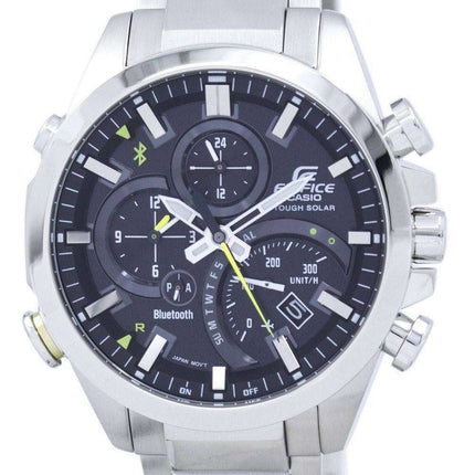 Casio Edifice Bluetooth Smartphone Link Dual Time Tough Solar EQB-501D-1A Men's Watch
