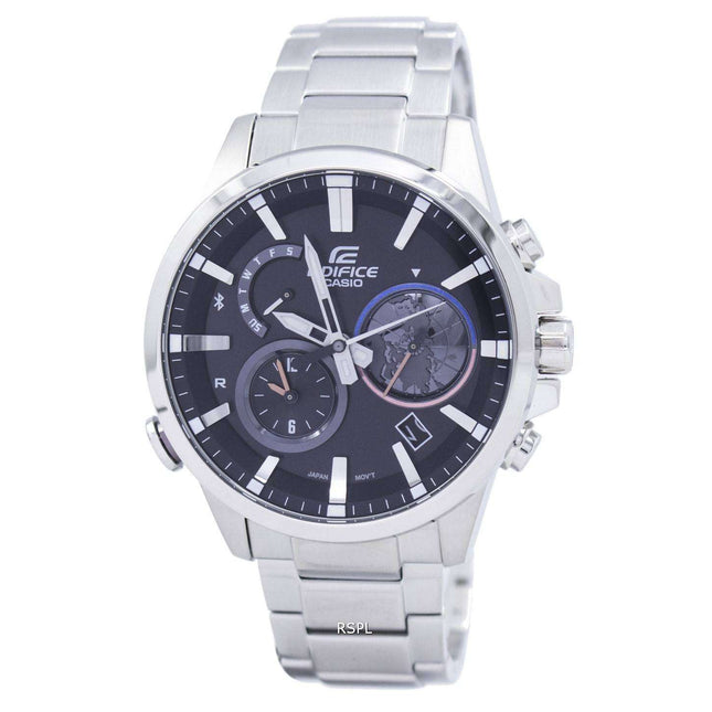 Casio Edifice Smartphone Link Dual Time Analog EQB-600D-1A EQB600D-1A Men's Watch