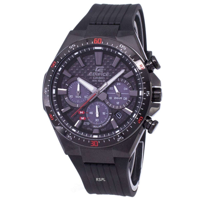 Casio Edifice Solar Chronograph EQS-800CPB-1AV EQS800CPB-1AV Men's Watch