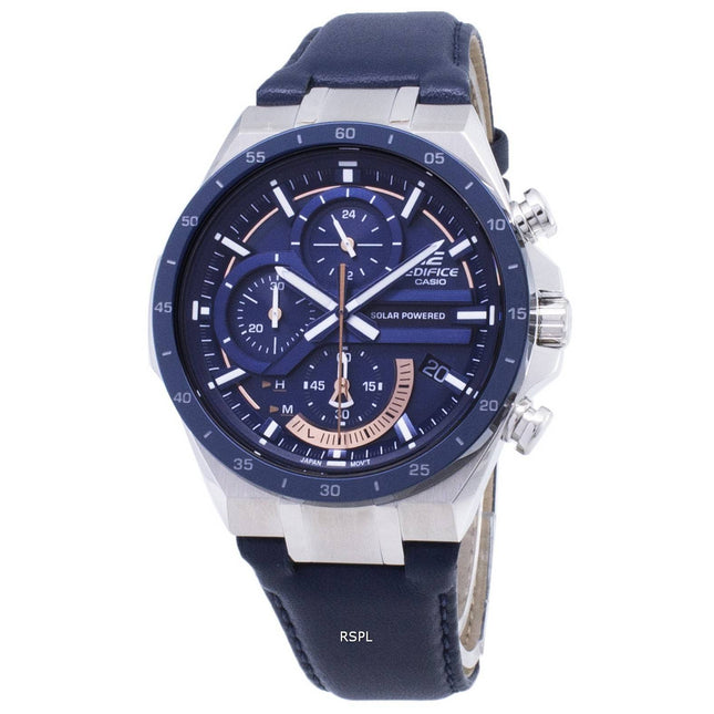 Casio Edifice EQS-920BL-2AV EQS920BL-2AV Solar Chronograph Men's Watch