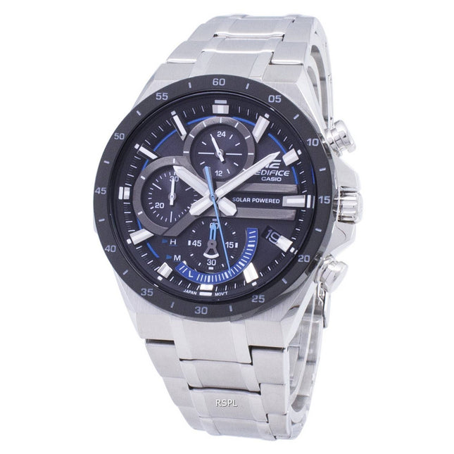 Casio Edifice EQS-920DB-1BV EQS920DB-1BV Solar Chronograph Men's Watch