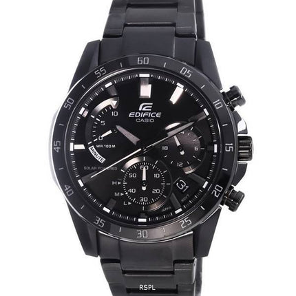 Casio Edifice Chronograph Solar Powered EQS-930MDC-1A EQS930MDC-1 100M Men's Watch