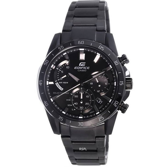 Casio Edifice Chronograph Solar Powered EQS-930MDC-1A EQS930MDC-1 100M Men's Watch