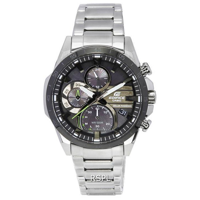 Casio Edifice Smartphone Link Chronograph Analog Solar Powered EQS-940DB-1A EQS940DB-1 100M Men's Watch