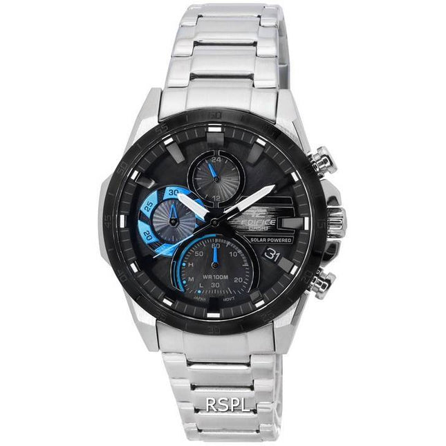 Casio Edifice Chronograph Analog Solar Powered EQS-940DB-1B EQS940DB-1B 100M Men's Watch