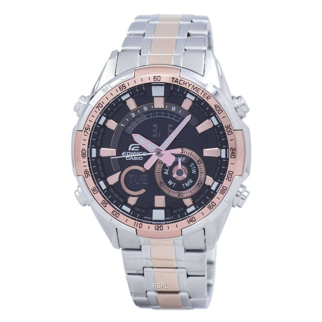 Casio Edifice Chronograph Tachymeter Analog Digital ERA-600SG-1A9V ERA600SG-1A9V Men's Watch