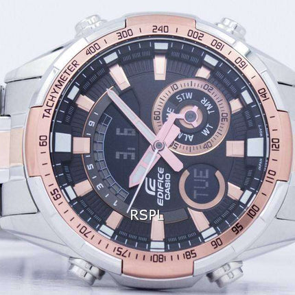 Casio Edifice Chronograph Tachymeter Analog Digital ERA-600SG-1A9V ERA600SG-1A9V Men's Watch