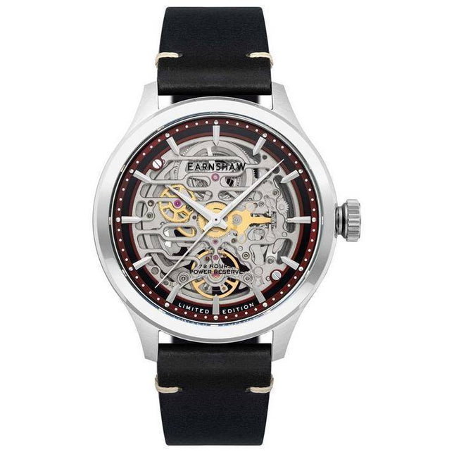 Thomas Earnshaw Baron Limited Edition Skeleton Dial Automatic ES-8229-03 Mens Watch