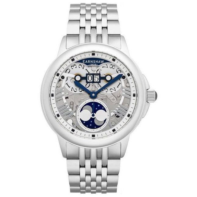 Thomas Earnshaw Waterhouse Limited Edition Sun And Moon Skeleton Dial Automatic ES-8245-11 Mens Watch