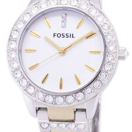 Fossil Jesse Crystal Two-tone Quartz ES2409 Womens Watch