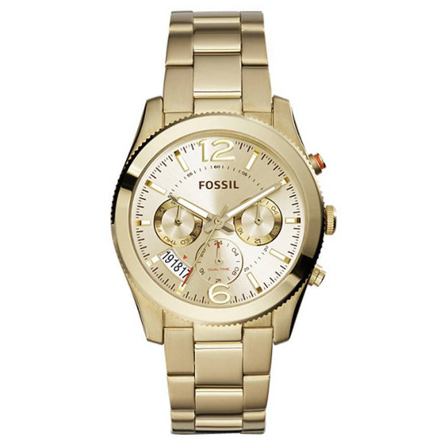 Fossil Perfect Boyfriend Multifunction Dual Time ES3884 Women's Watch