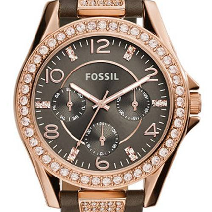 Fossil Riley Multifunction Crystal Quartz ES3888 Women's Watch