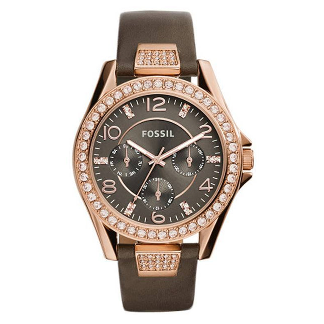 Fossil Riley Multifunction Crystal Quartz ES3888 Women's Watch