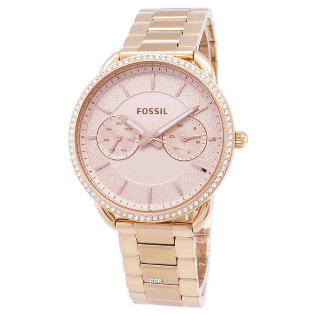 Fossil Tailor Multifunction Quartz Diamond Accents ES4264 Women's Watch
