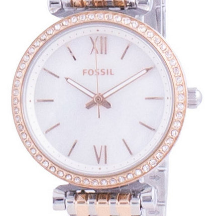Fossil Carlie Mini Diamond Accents Quartz ES4649 Women's Watch