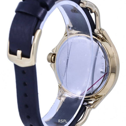 Fossil Sadie Crystal Accents Leather Black Dial Quartz ES5140 Womens Watch