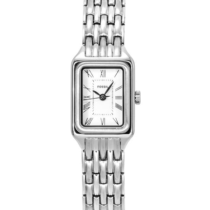 Fossil Raquel Mini Stainless Steel White Dial Quartz ES5469 Women's Watch