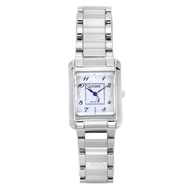 Citizen L Eco-Drive Stainless Steel Mother of Pearl Dial EW5600-87D Women's Watch