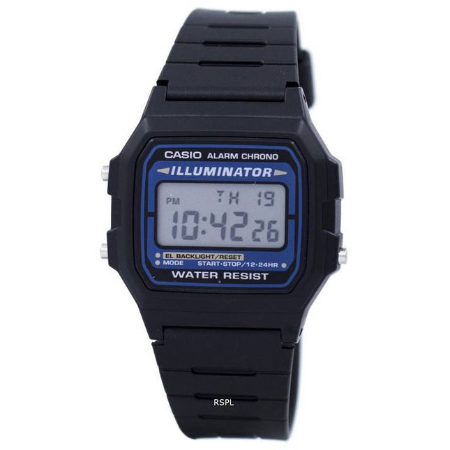 Casio Digital Quartz Alarm Chrono Illuminator F-105W-1ADF F-105W-1 Men's Watch