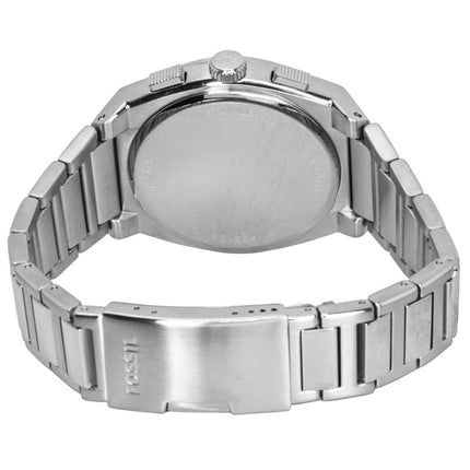 Fossil Everett Chronograph Stainless Steel Blue Dial Quartz FS6154 Men's Watch