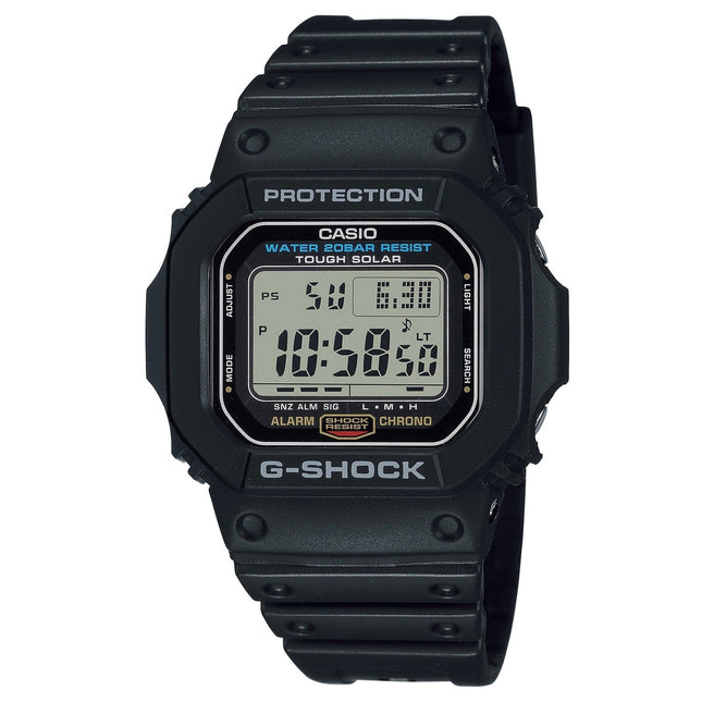 Casio G-Shock Origin Digital Resin Strap G-5600UE-1 G5600UE-1 200M Men's Watch