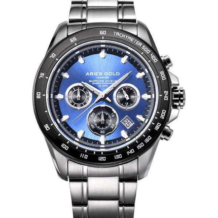 Aries Gold Inspire Drifter Chronograph Quartz G 7001 SBK-BU Men's Watch