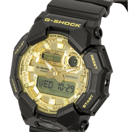 Casio G-Shock Bio-Based Resin Strap Analog Digital Gold Dial Quartz GA-010GGB-1A9 200M Men's Watch