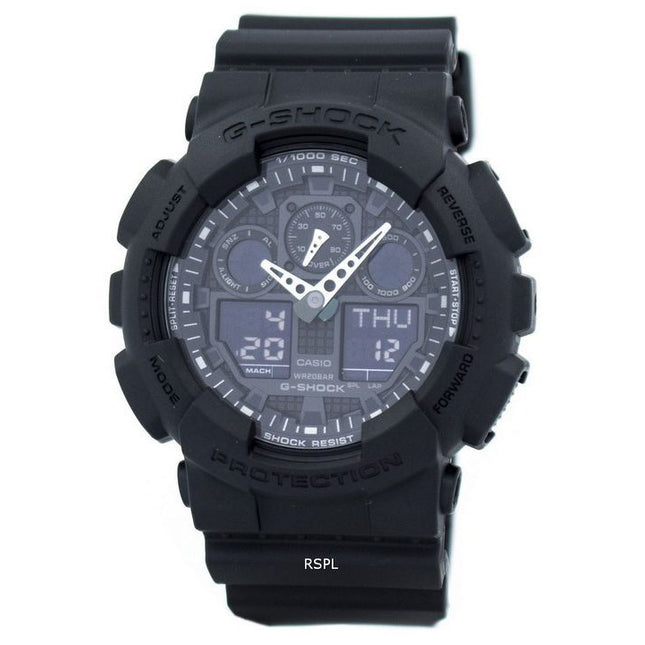 Casio G-Shock Military Matte Black GA-100-1A1 Men's Watch