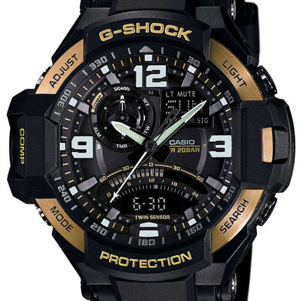 Casio G-Shock Gavitymaster Neon Illuminator Analog-Digital GA-1000-9G Mens Watch