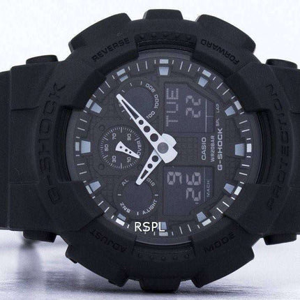 Casio G-Shock Analog Digital Shock Resistant 200M GA-100BBN-1A Men's Watch