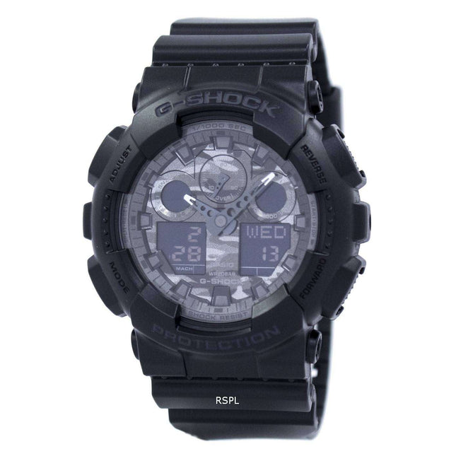 Casio Camouflage Series Analog Digital GA-100CF-1A Mens Watch