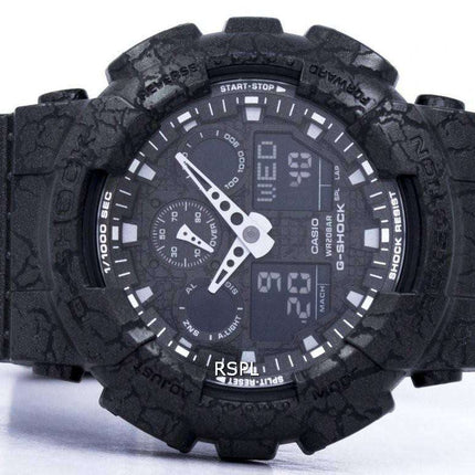 Casio G-Shock Shock Resistant World Time Analog Digital GA-100CG-1A Men's Watch