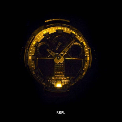 Casio G-Shock Shock Resistant World Time Analog Digital GA-100CG-2A Men's Watch