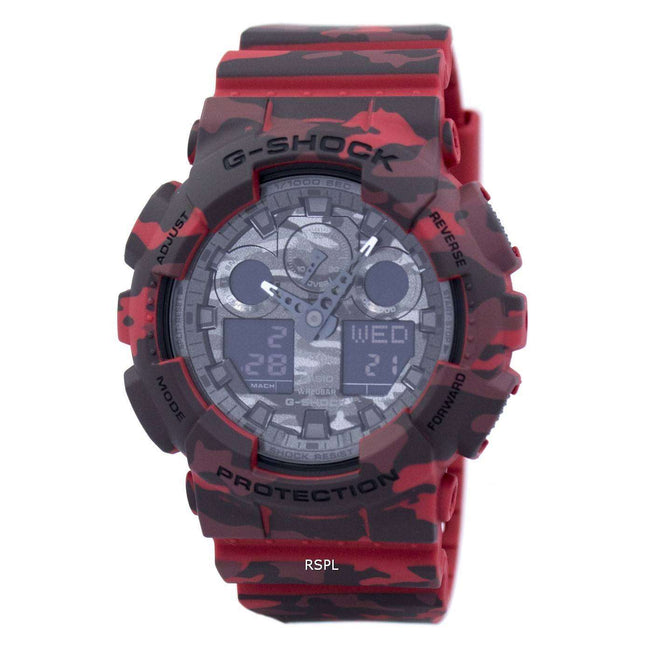 Casio G-Shock Camouflage Series Analog-Digital GA-100CM-4A Mens Watch