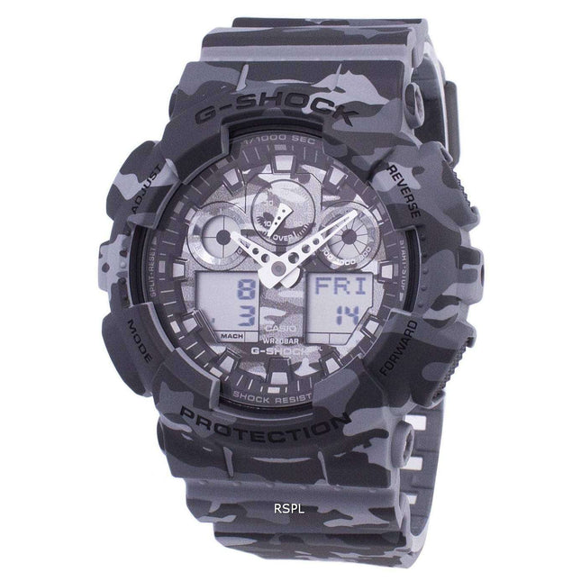 Casio G-Shock Camouflage Series Analog Digital GA-100CM-8A Mens Watch