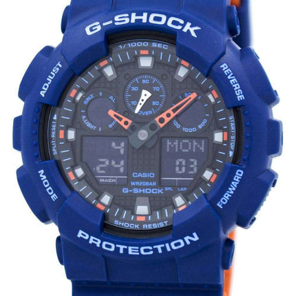 Casio G-Shock Special Color Model Analog-Digital GA-100L-2A Men's Watch